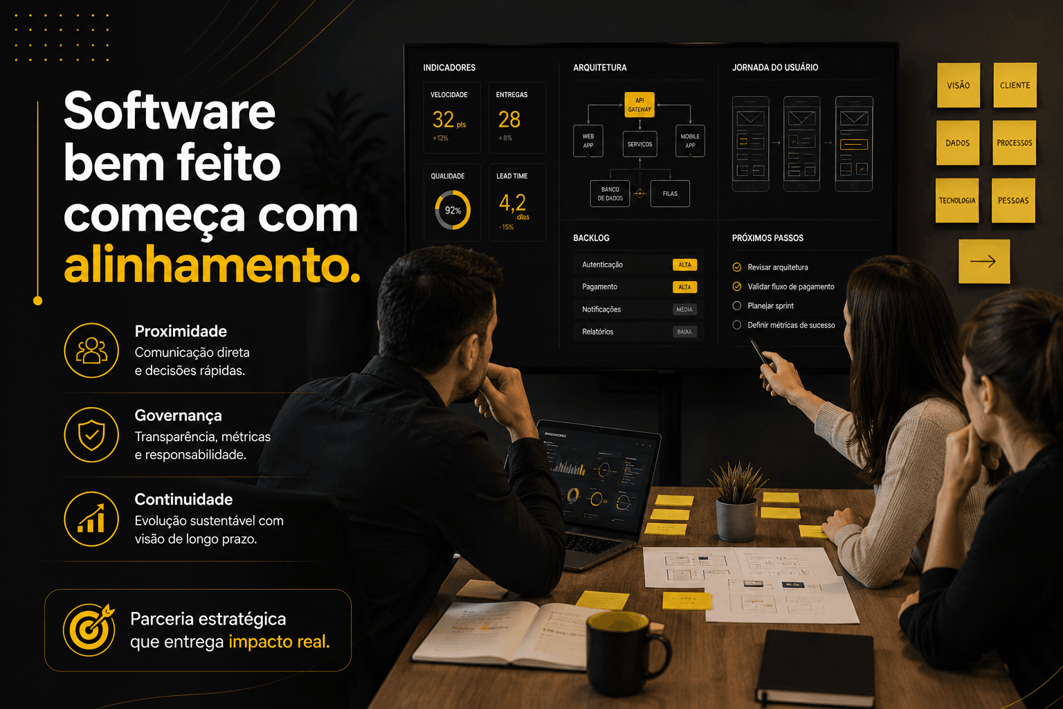 indicadores e arquitetura para reduzir riscos em projeto de software.png